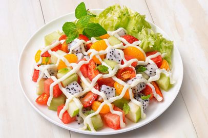 Salad hoa quả: Món ăn đặc biệt mà ít người biết tới